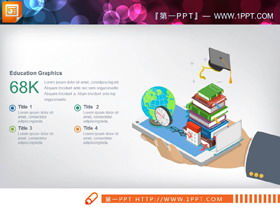 Coleção de gráficos PPT do setor financeiro da Internet de 40 páginas