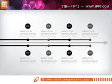 블랙 아트 패션 PPT 차트 Daquan