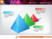 График PPT отношений прогрессивной взаимосвязи пирамиды кристалла