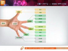 Téléchargement de matériel d'organigramme Palm PPT