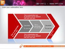 A set of progressive relationship PPT chart template download