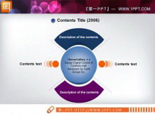 Descarga de material de diapositivas de presentación de contenido conciso