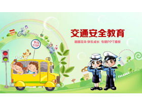 Çocuklar yol trafik güvenliği eğitimi PPT seyahat