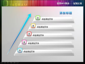 10 Sätze Glastexturfarbe exquisite ppt-Diagramm herunterladen