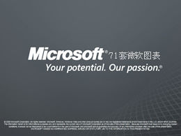 Download del riepilogo del grafico ppt ufficiale di Microsoft 2012