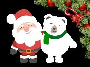 Regalos de Navidad de Papá Noel Bolas de colores Sombrero de Navidad Imágenes de corte libre de Navidad Ultra HD (15 fotos)