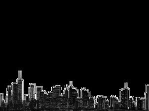 ด้านล่างแก้ไขวัสดุรูปเงาดำของเมืองกลวงฟรี (5 ภาพ)