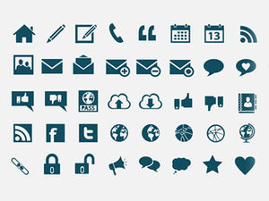 900+ flat business icons package download that can change colors