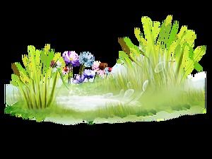 120 prato erboso pianta fiore sfondo trasparente png materiale fotografico download (on)