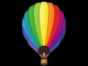 彩色热气球上高清png图片（53张）