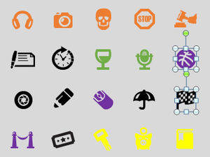 Ikona IT Wspólna ikona życia codziennego Edytowalna ikona ppt w jednolitym kolorze do pobrania