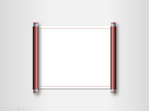 Przewiń rozwinięty wyświetlacz treści-klasyczny szablon animacja przewijania ppt