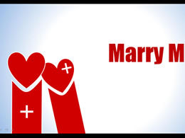 Текст песни "Marry Me" PPT супер анимация
