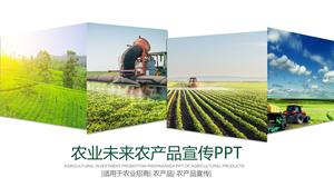 Plantilla ppt de inversión futura en productos agrícolas