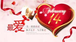Beloved valentine day ppt template