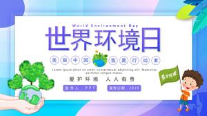 Modelo de ppt de proteção ambiental mundial