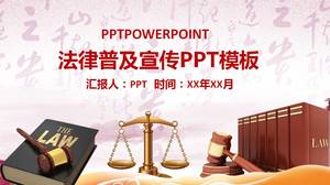 Modelo de ppt de promoção de popularização da lei