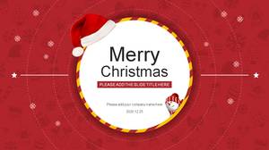 Christmas ppt template dynamic