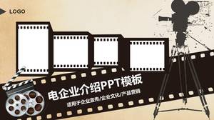 PPT-Vorlage für Filmgeschäftseinführung