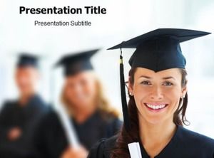 PPT-Vorlage für Hochschulabsolventen von MBA-Absolventen