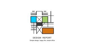 Simple and creative clean design report ppt template