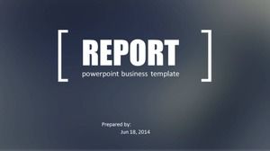 기술 미래 작업 보고서 PPT 템플릿
