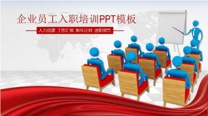 Enterprise employee induction training PPT template