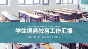 Rapport de travail sur l'éducation morale des étudiants PPT Télécharger