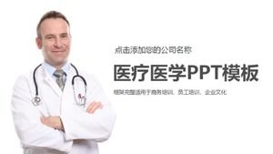 Atmosfera refrescante médico enfermeiro resumo de trabalho modelo PPT