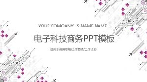 PPT-Vorlage für den Betriebsplan der E-Commerce-Plattform