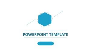 Simple and fresh micro three-dimensional sales work report ppt template