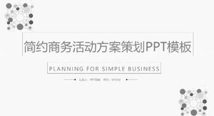 Plantilla ppt de libro de planificación de actividades empresariales