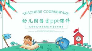 ppt-Kursunterlagen für die Kindergartensprache