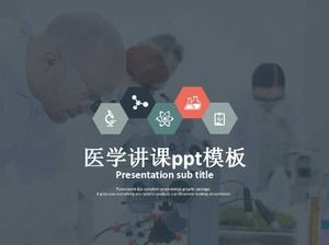 PPT-Vorlage für medizinische Vorlesungen
