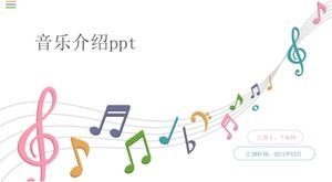 Music introduction ppt template