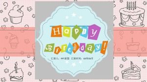 birthday party ppt template