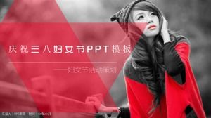 Celebrate March 8th Women's Day PPT template