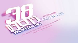 Women's Day event ppt template