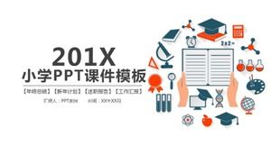 Szablon kursu PPT dla szkoły podstawowej - Odmiana Tuanhua