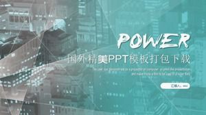 Download del pacchetto di modelli PPT stranieri squisiti