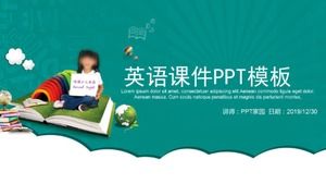 English courseware PPT template (for science and technology)