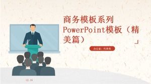 İş Şablonu Serisi PowerPoint Şablonları (Enfes Makaleler)