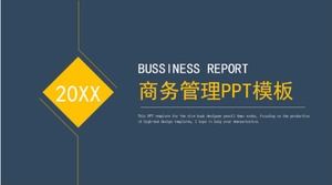 Vierteljährlicher Bericht Business Management PPT-Vorlage herunterladen