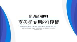 Biznesowy specjalny szablon PPT