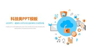 Template PPT teknologi
