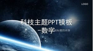 Template PPT tema teknologi - digital