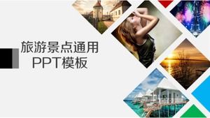 Modello PPT generale delle attrazioni turistiche