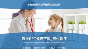 Unduhan template PPT medis_Diagnosis dan perawatan dokter