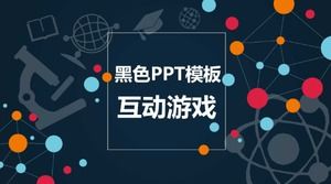 Plantilla PPT negra - Juegos interactivos