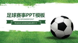 Sports series PPT template - foreign football